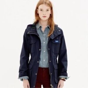 Penfield 60/40 Hooded Parka Utility Jacket in Navy Blue Size Medium